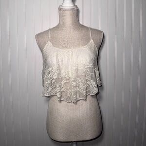 Lace White Blouse